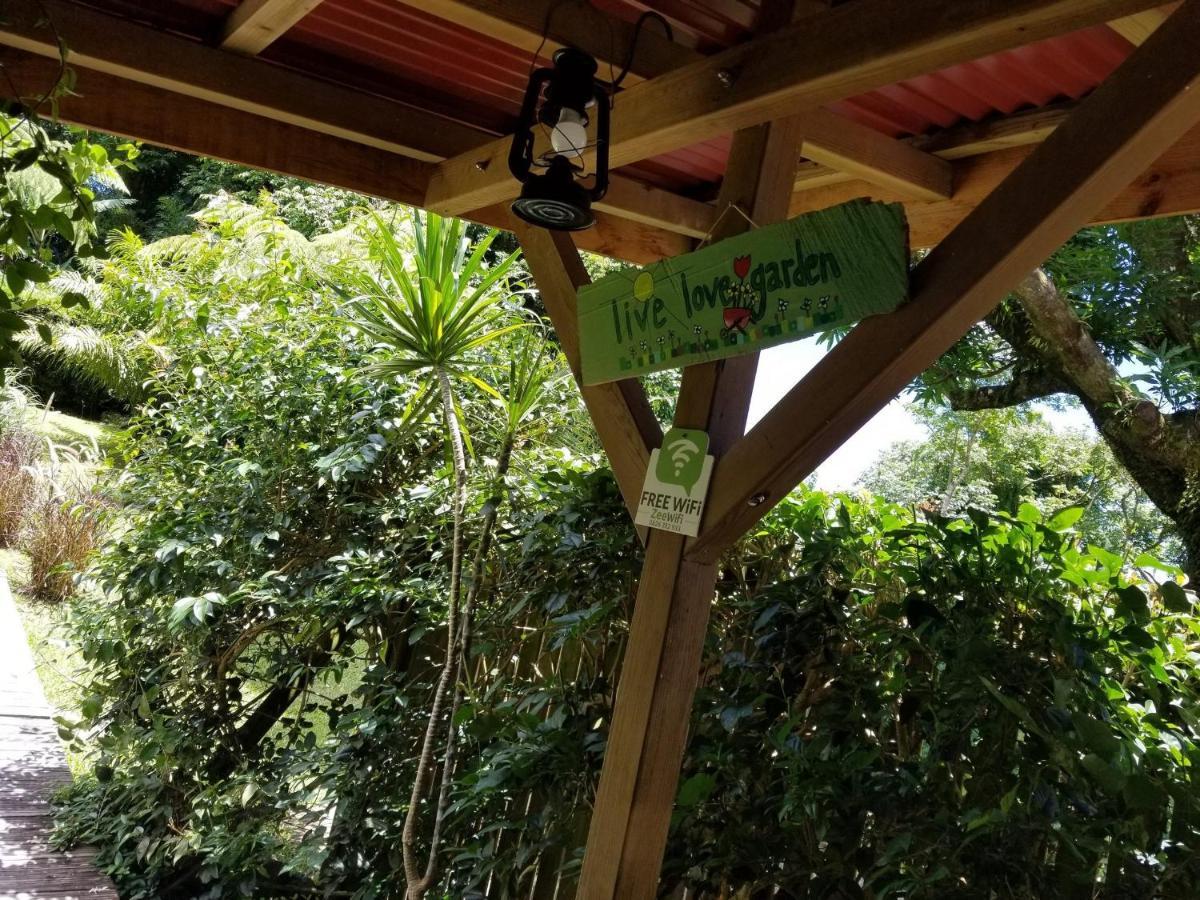 Les Bananes Vertes Ecolodges Saint-Claude Exterior foto