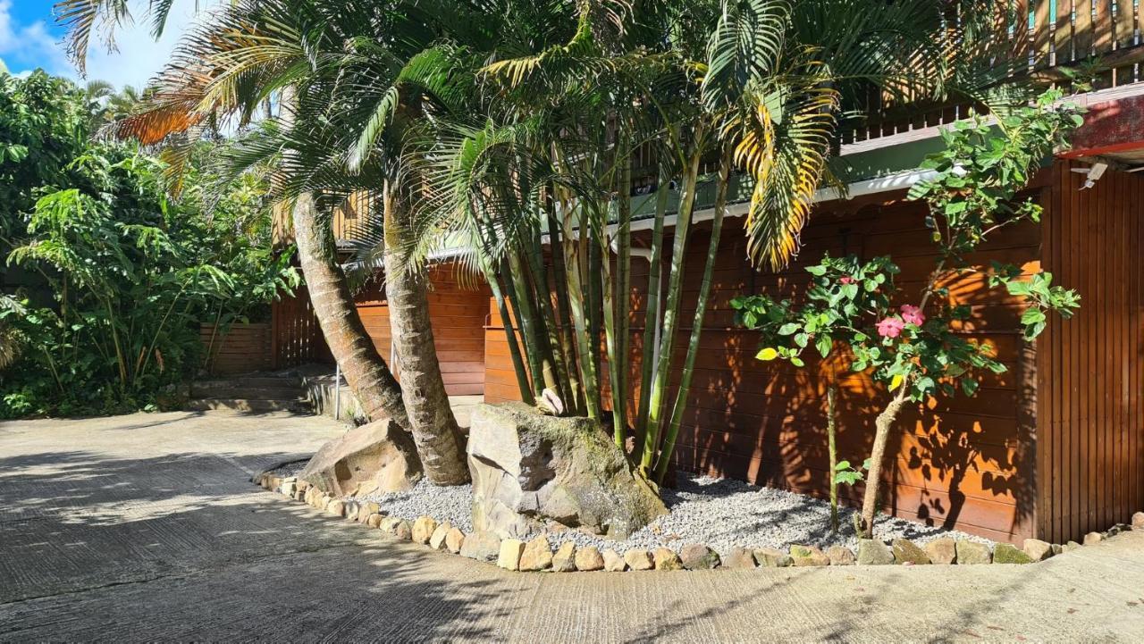 Les Bananes Vertes Ecolodges Saint-Claude Exterior foto