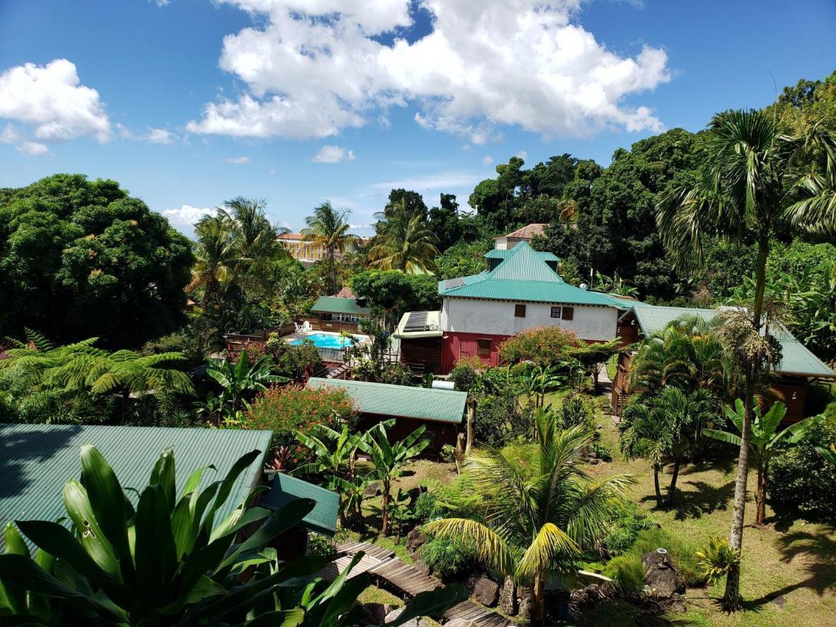 Les Bananes Vertes Ecolodges Saint-Claude Exterior foto